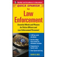 Quick Spanish for Law Enforcement (Book only)