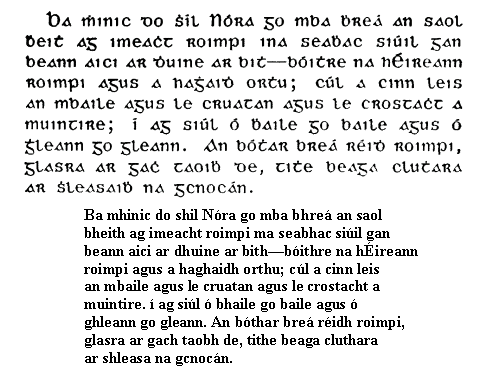 Gaelic Language