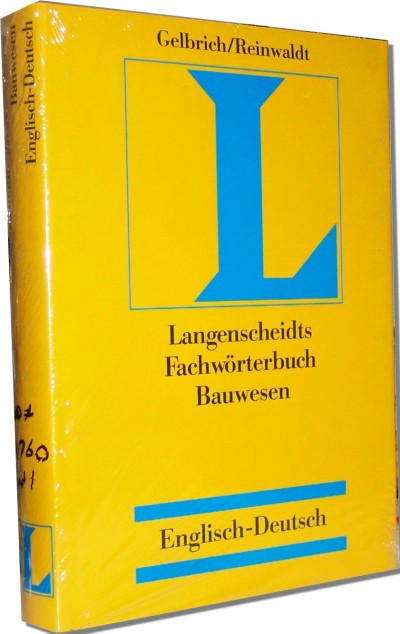 Langenscheidt - Dictionary Of Building & Civil Engineering - Eng->German (I)