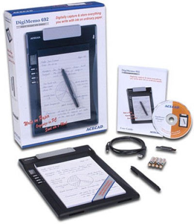Acecad DigiMemo692 (Handwriting Recognition)