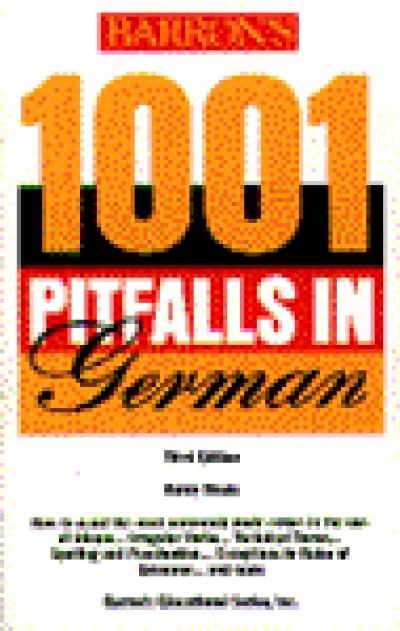 1001 Pitfalls in German 3rd Edition (Paperback)