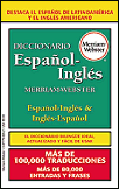 Merriam Websters Diccionario Espanol Ingles Paperback