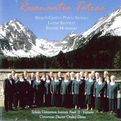 Resonantia Tatrae (Music CD) / Slovak Songs in Latin, Slovak, English