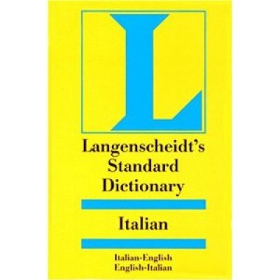 Langenscheidt's Standard Italian Dictionary (Italian-English / English-Italian) (Hardcover)