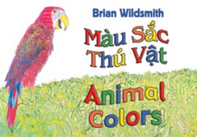 ANIMAL COLORS board book in Vietnamese & English