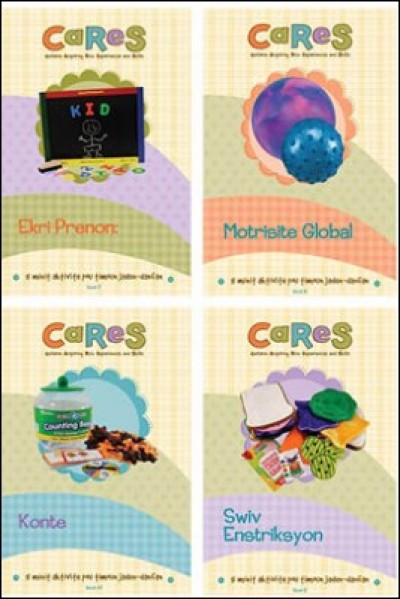 EduCares 24-Book Collection for Kindergardeners in Haitian Creole