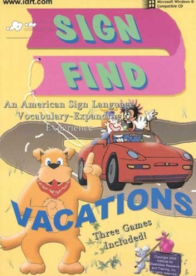 Sign Find Vacation