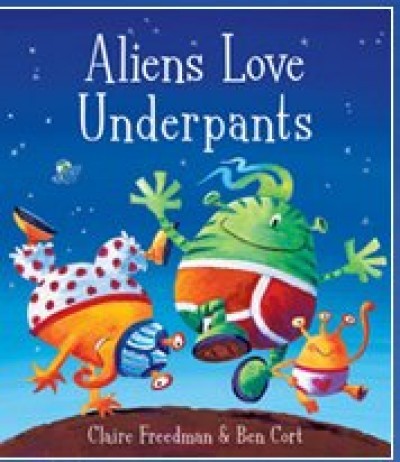 Aliens Love Underpants in French & English by Claire Freedman