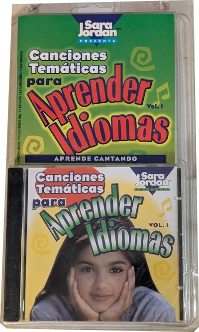 Spanish - Canciones Tematicas para Aprender Idiomas (AudioCD & Book)