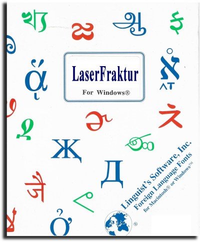 LaserFraktur for Windows