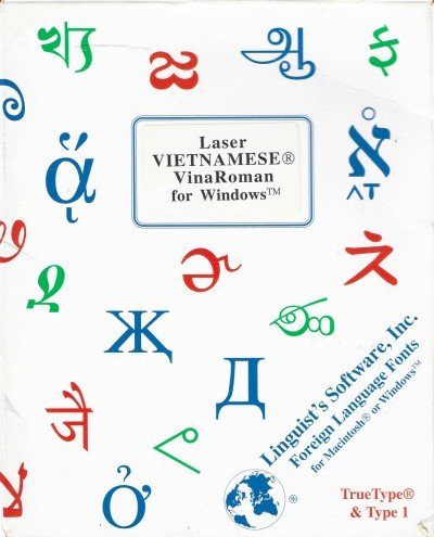 Laser Vietnamese for Windows
