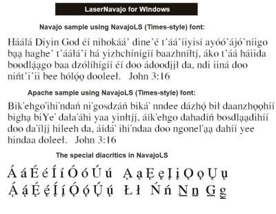 LaserNavajo for Windows