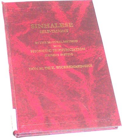 Sinhalese Self Taught by Wickremasinghe M DE.Z (Hardcover)