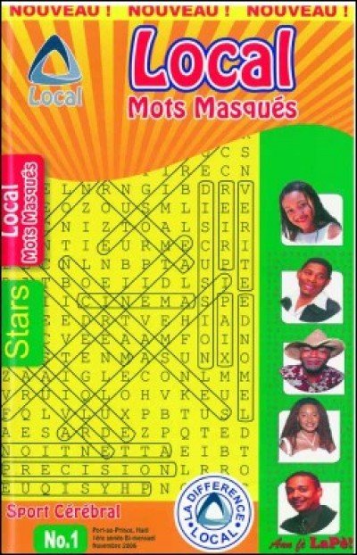 Local Mots masqu�s / Word Crossword-Puzzles by Pierrot Mervilier