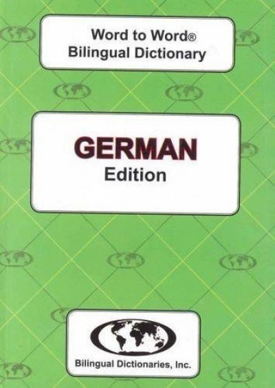 Word to Word German / English Dictionary (PB)