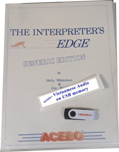 The Interpreter's Edge, Generic Edition, with the Vietnamese USB files Set
