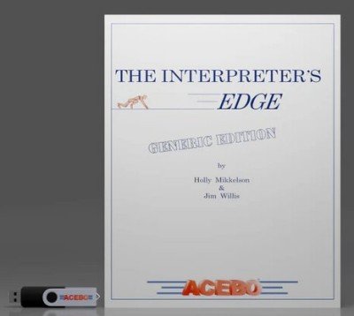 The Interpreter's Edge, Generic Edition, with the Japanese USB audio files Set