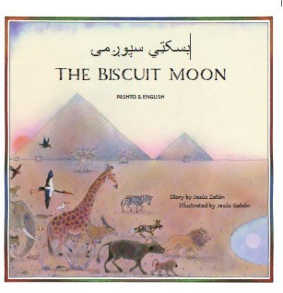 The Biscuit Moon in Pashto & English (PB)