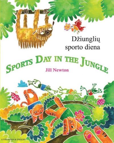 Sports Day in the Jungle in Lithuanian & English (PB)
