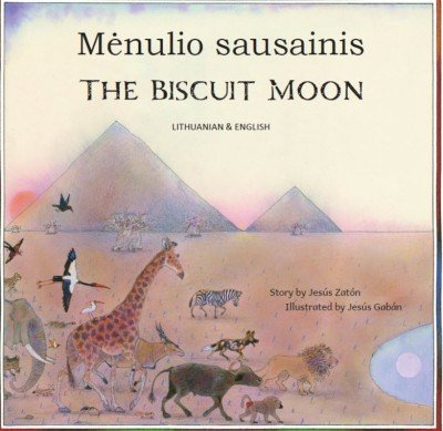The Biscuit Moon in Lithuanian and English (PB)