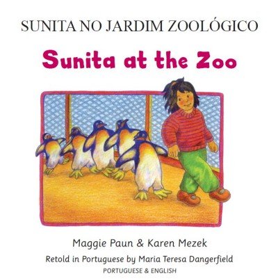 Sunita at the Zoo in Portuguese and English