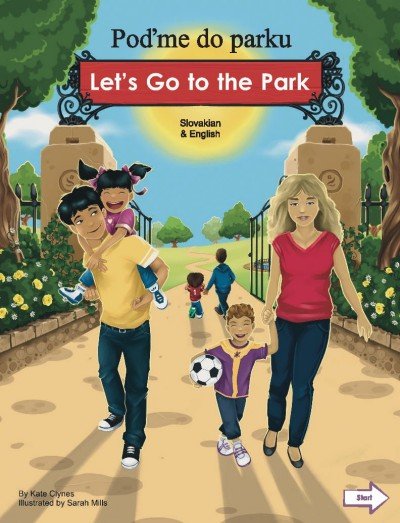 Let's Go to the Park in Slovakian & English