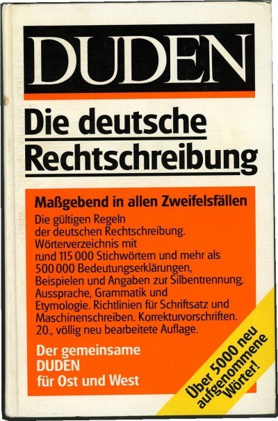 Duden - Die Deutsche Rechtschreibung (German Edition HB)