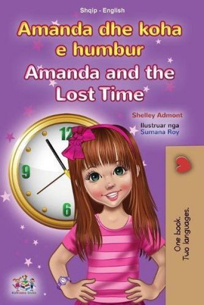 Amanda and the Lost Time - in Albanian and English (PB)