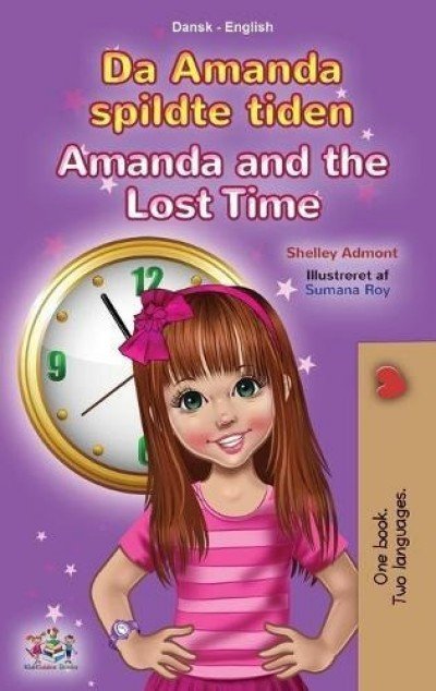Amanda and the Lost Time - in Danish and English (HC)