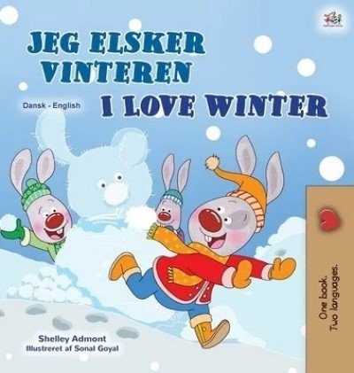 I Love Winter - in Danish and English (HC)