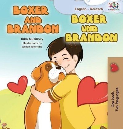 Boxer and Brandon  -  in German and English   (HC)    V2