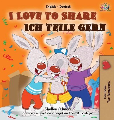 I Love to Share  -  in German and English   (HC)    V2