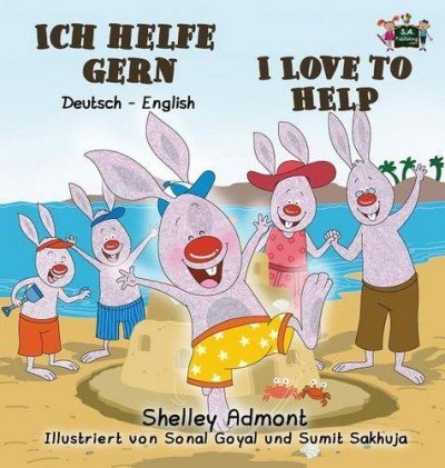 I Love to Help - in German and English (HC)