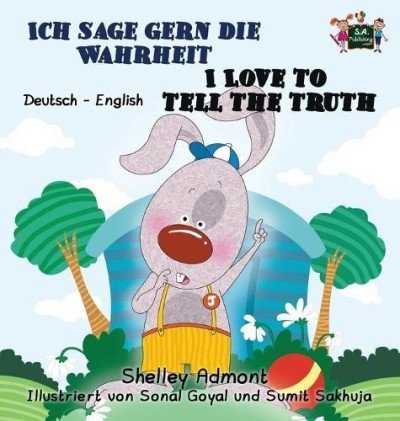 I Love to Tell the Truth  -  in German and English   (HC)