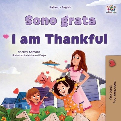 I am Thankful  -  in Italian and English   (PB)