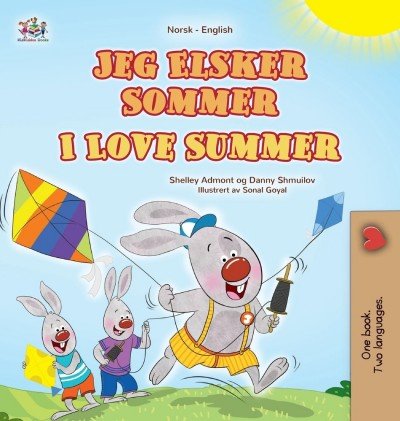 I Love Summer  -  in Norwegian and English   (HC)