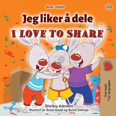 I Love to Share  -  in Norwegian and English   (PB)