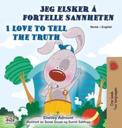 I Love to Tell the Truth - in Norwegian and English (HC) V2