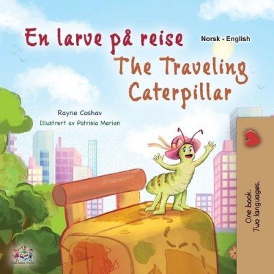 The traveling Caterpillar  -  in Norwegian and English   (PB)