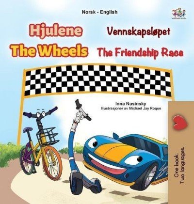 The Wheels: The Friendship Race  -  in Norwegian and English   (HC)