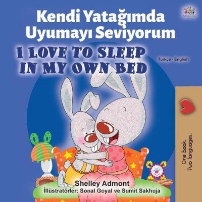 I Love to Sleep in My Own Bed  -  in Turkish and English   (PB)